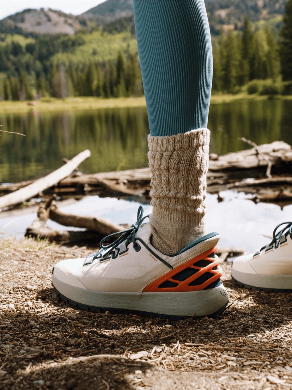 Kizik Wasatch Hands free slip on walking hiking  athletic shoes